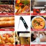 Meat Thermometer, Instant Read Cooking Thermometer, Digital Food Thermometer, Backlight LCD Screen Foldable Long Probe & Auto On/Off, Perfect for Kitchen Cooking, BBQ, Water,Meat, Milk MULTIPLE COLOURS AVAILABLE (FREE POSTAGE) Image 7