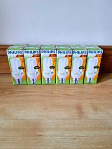 Philips Energy Saver Bulbs (9) (New Unused)