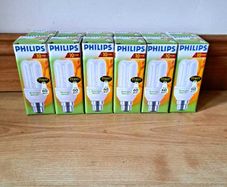 Philips Energy Saver Bulbs (9) (New Unused)