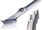 LP Grips Soap Dispensing,Dish,Pot Brush,2 in 1 Sponge and Bristles Brush