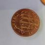 Uncirculated English 3 Pence / Halfpenny  Coins 1967 Image 5