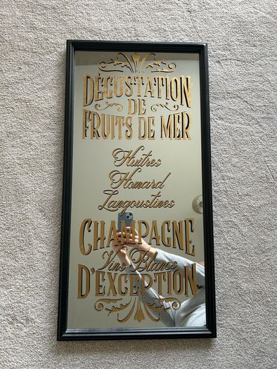 printed mirror