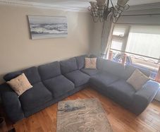 L shaped sofa