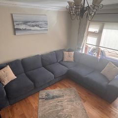 L shaped sofa