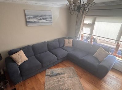 L shaped sofa