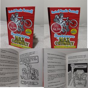 The Misadventures of Max Crumbly, Masters of Mischief HARDBACK BOOK