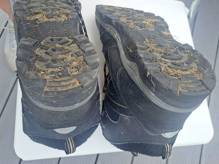 FREE Black Hiking Walking Work Boots