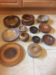 handmade selection wooden items free postage