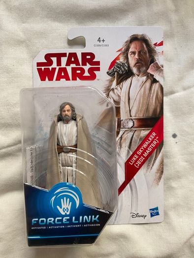 Star Wars The Last Jedi Luke Skywalker 3.75 inch Force Link figure