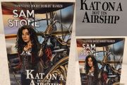 Kat On A Hot Tin Airship By Sam Stone