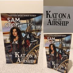 Kat On A Hot Tin Airship By Sam Stone