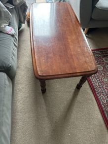 Mahogany coffee table