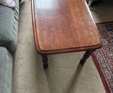 Mahogany coffee table