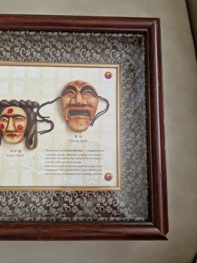 korean mask art
