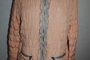 Brand new Pink/salmon/silver padded Biba jacket size UK18/20 EU46/48 postage included