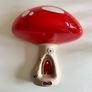 Fairy door: mushroom night light / decoration. Touch on/off function on door. Image 2