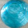 Hazel  Blue Small Glass Bowl as trinklet dish. Image 4