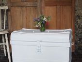 Antique Tin Trunk