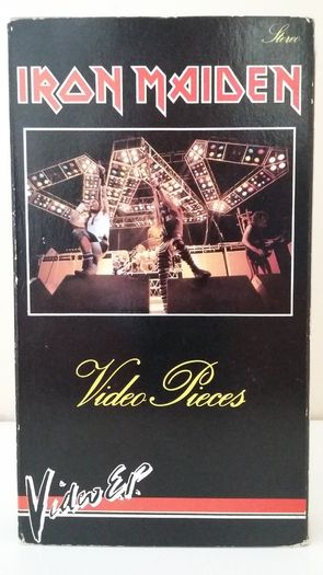 Iron Maiden Video Pieces EP Vhs  Pal Video Tape ( EXTREMELY RARE) And In A Remarkable Fantastic Condition (Last Price Lower).