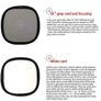 Foldable Gray Card Reflector 18% White Balance Double Focusing Q7O6 Face S6P3 - 45212 Image 8