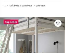 Double bunkbed 6ft2 high