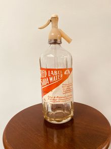 Vintage Lyle & Kinahan Red Label Belfast Soda Syphon