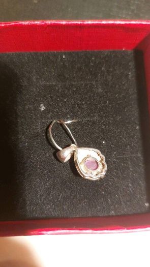 1.9 Carat Burmese Ruby Pendant