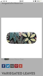 Brand new Sass and Bell glasses case