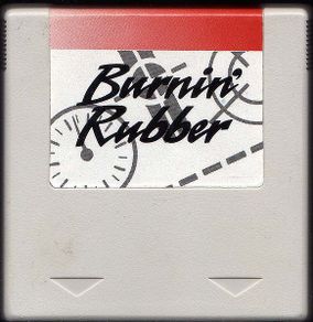 Amstrad Burning Rubber Cart