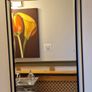 black hall table and matching mirror Image 5