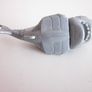 Fisher Price Mattel Shark 9cm Toy Figure Robo Silver Shark 2012 Image 4