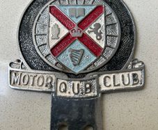 Queens Belfast Motor Club Car Badge