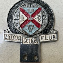 Queens Belfast Motor Club Car Badge