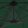 Outdoor Umbrella with Portable Base Green Image 2