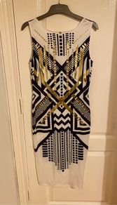 White Bodycon Midi Dress