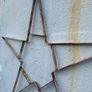 Vintage star lights frame iron construction. Image 2