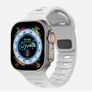 Soft Silicone Strap For Apple Watch Band Ultra 49mm 45mm 41mm 44mm 40mm Sport Watchband Iwatch Series 9 8 7 6 5 4 3 2 Bracelet Image 3