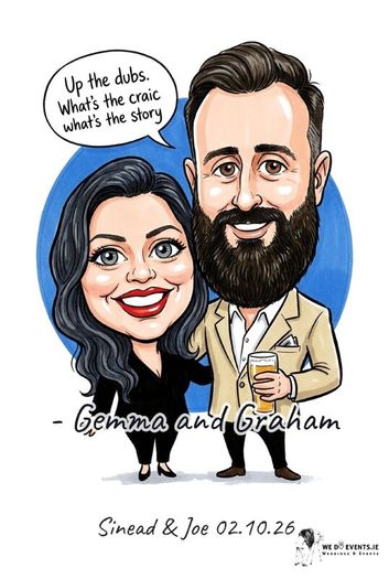 Craic-icatures Live Caricature Photo Booth Hire