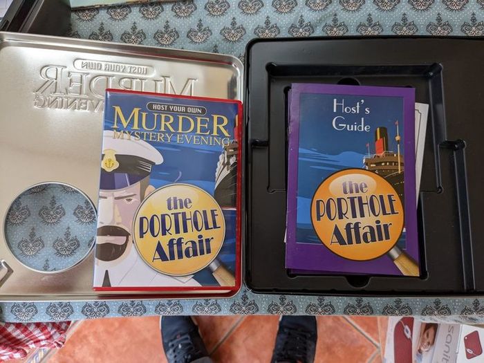 murder mystery dinner party game