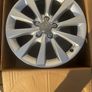 Genuine Audi A6 17" diameter alloys. Image 7