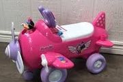 minnie mouse aeroplane ride on