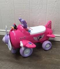 minnie mouse aeroplane ride on
