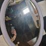 Oval mirror with fluted frame for collection Image 3