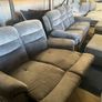 Grey 3+2 recliner sofa set Image 2