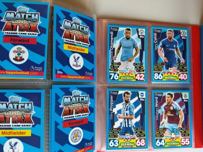 Match Attax 15/16 in Binder.  (Other seasons also)