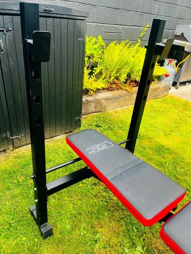 Weights Bench with Leg Curl