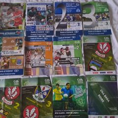 GAA Football Qualifier Programmes Bundle
