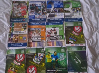 GAA Football Qualifier Programmes Bundle