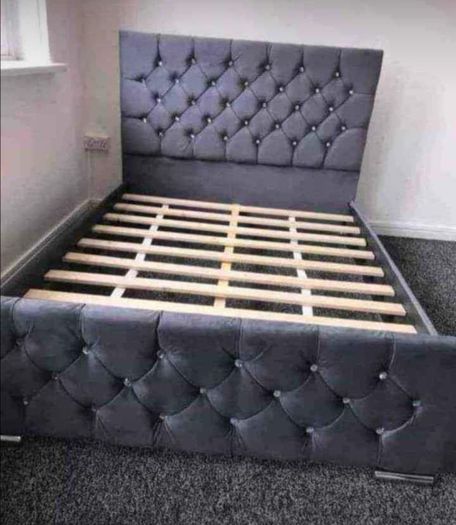 New Monaco Double & King Size Bed Frame With Mattress Opt