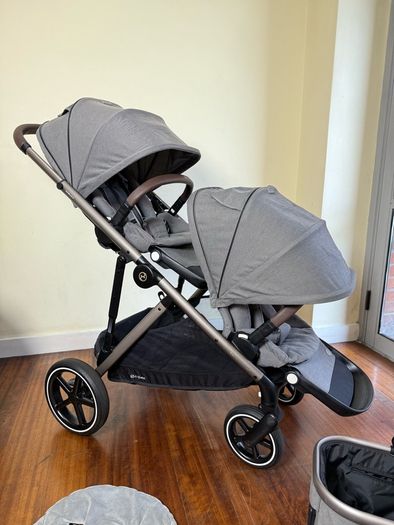 Cybex Gazelle S double pram twin buggy travel system